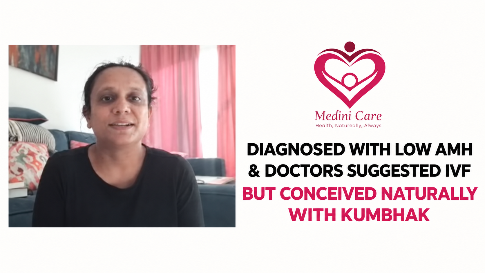 Her experience with low AMH and natural conception video thumbnail